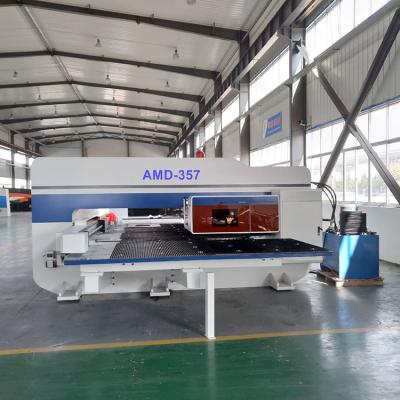 China AMD-357 Hydraulic Type CNC Turret Punching Machine For 5mm Steel Plate Punch for sale