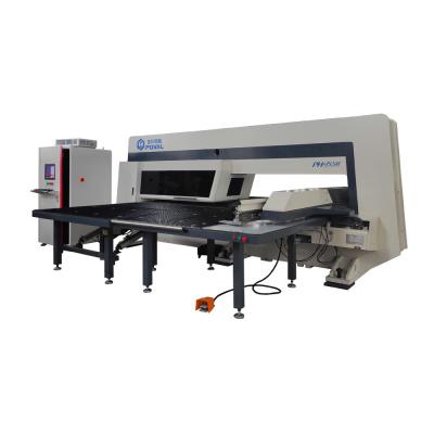 China Sheet Metal Plate CNC Turret Punching Machine For Steel Plate Hole Punch for sale