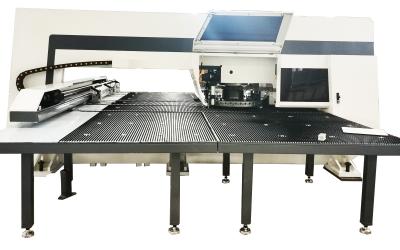 China Sieve Hole Perforating CNC Turret Punch Press Machine Servo Type for sale