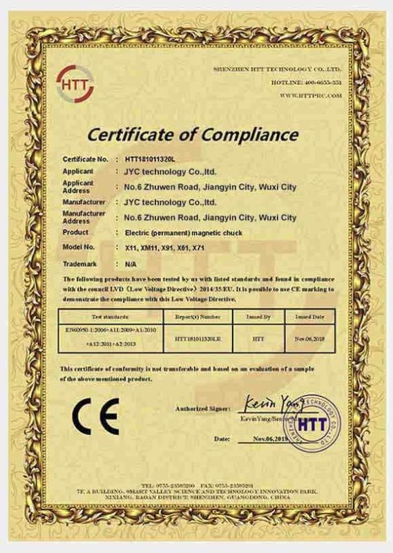 CE - JYC technology Co.,Ltd