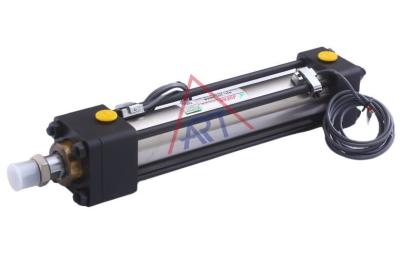 中国 クッション弁のタイ棒が付いているJUFAN磁気誘導オイル シリンダーは機能を倍増する 販売のため