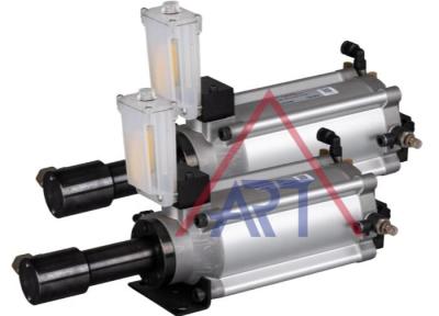 China Supercharged Knife Punch Pneumatic Cylinder 50cc Double Acting With AC110 Voltage for sale