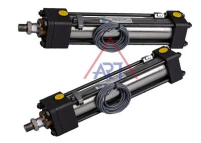 China MGHC Tie Rods Hydraulic Oil Cylinder With Proximity Sensor Oil Working Temperature -10~+60℃ for sale