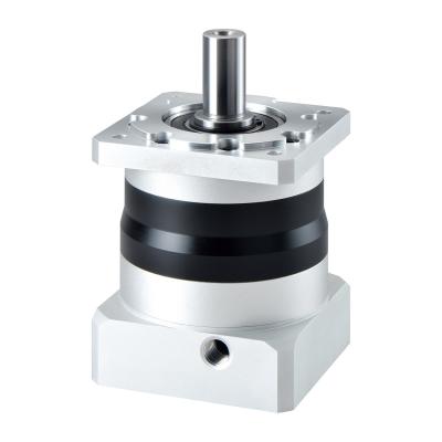 China Solid Shaft Planetary Gear Speed Reducer Square Type 120mm 90mm Size for sale