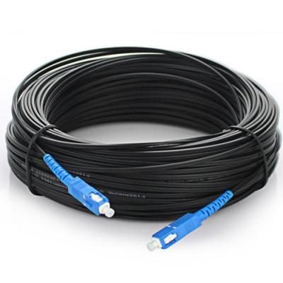 China Professional Fiber Optic Accessories LC/FC/SC FTTH Fiber Drop Cable / Patch Cord for sale