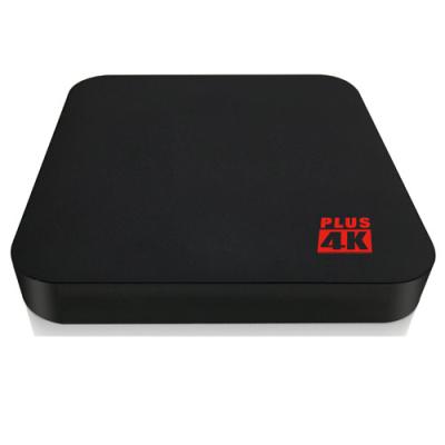 China Black Color DVB Set Top Box UHD 4K Android OTT Box DTP9810 Full HD Set Top Box for sale