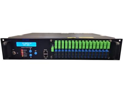 China portos óticos do amplificador GFD1550-EBM SC/2U 32 de 1550nm EDFA com entrada do WDM XPon OLT à venda