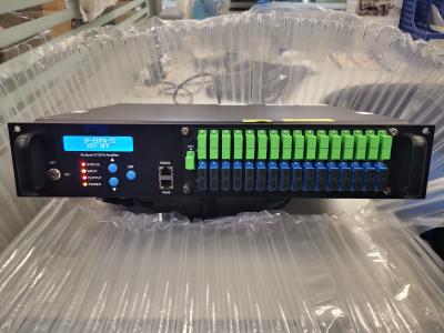 Chine Amplificateur optique des ports CATV de SC/2U 32 1550nm GFD1550-EBM-2 avec l'entrée de WDM XPon OLT à vendre