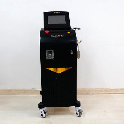 China 3 Dioden-Haar-Entferner-Maschine 755 Wellenlängen-Lasers 808nm dauerhafte Abbau-Maschine des Haar-808 1064nm zu verkaufen