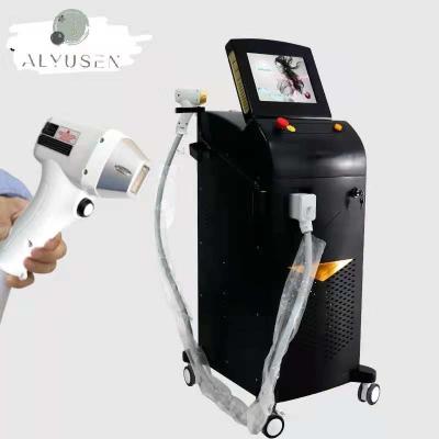 China máquina da remoção do cabelo de 160J Yag, máquina de gelo da remoção do cabelo do laser para a pele sem falhas à venda