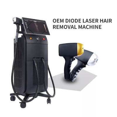 China equipamento da beleza da remoção do cabelo do laser do diodo 1200W, máquina do laser do gelo do diodo 808nm à venda