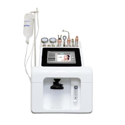 China Hydra Aqua Jet Facial Machine 8 em 1 dispositivo da terapia de oxigênio da pele à venda
