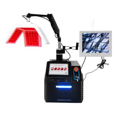 China Painless PDT LED Light Therapy Machine 650nm Diode Laser Hair Growth Device for sale