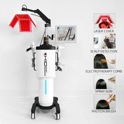 China máquina sin dolor de la terapia del fotón 650nm, máquina del laser del nuevo crecimiento del pelo del diodo en venta