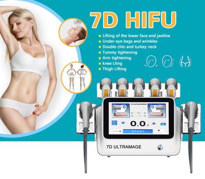 China De Machine van het gewichtsverlies 7D HIFU, Machine van Liposuction van de Rimpelverwijdering de niet Invasieve Te koop