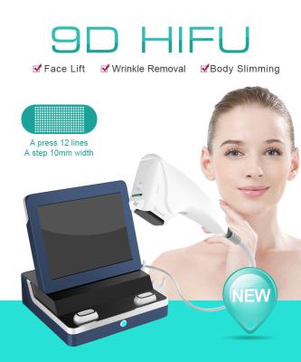 China HIFU faciales que adelgazan la máquina 9D pelan el ajuste de pérdida de peso de Liposonic en venta