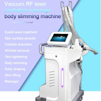 China 80K Non Invasive Body Contouring Machine RF Vacuum Roller Cellulite Removal Device for sale