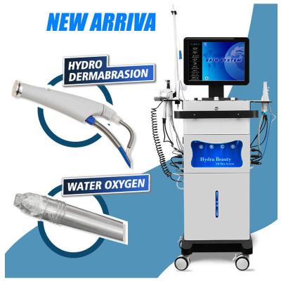 China Vertical Multifunction Oxygen Jet - Hydra Beauty Machine for beautiful Nose for sale