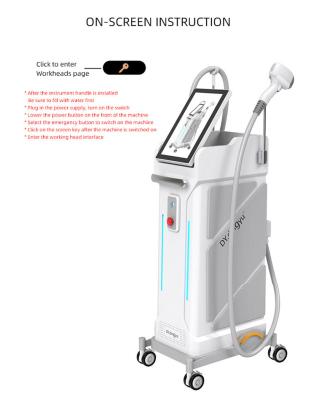 China Non Invasive 1064nm Wavelength Diode Laser Hair Removal Machine With 808nm Laser Type for sale
