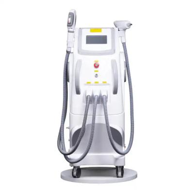 China Equipamento de beleza a laser de 10Hz 3 em 1 OPT depilação permanente Rejuvenescimento da pele com laser Nd Yag com RF Q-Switched à venda