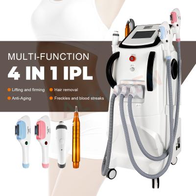 China 4In1 Multifunctional Nd Yag Laser Diode Laser Hair Removal Machine for Acne and Skin Rejuvenation for sale