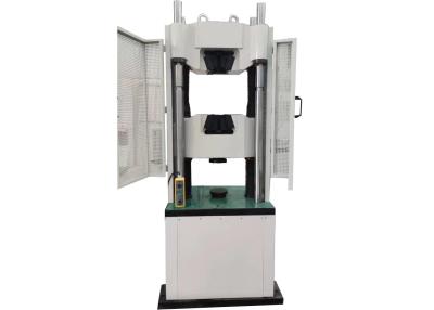 China 1000 Kn Servo Hydraulic Testing Machine Performs Both Tension Tests On Steel Rounds And Flats for sale
