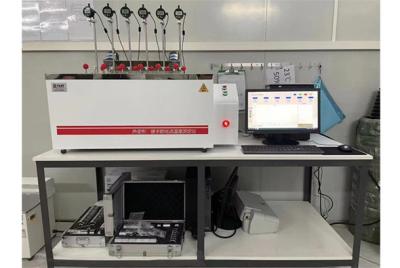 China 6 Stations Factory Outlet Computer Control Plastics HDT & Vicat Softening Temperature  Point Tester for sale