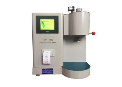 China Professional XNR-400C Melt Flow Index Tester Touch Screen Display Auto Cutting for sale
