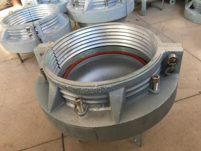 China Good Sealing 250mm Plastic Pipe End Caps High Strength Steel Material for sale