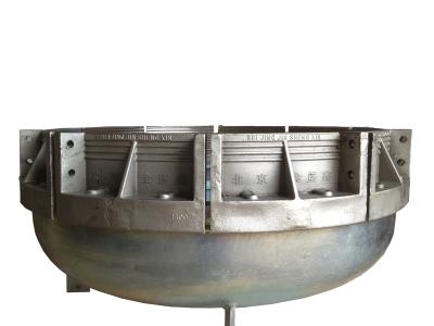 China 1400mm Metal End Caps For Pipe , Hydraulic Pressure Testing Equipment End Cap for sale