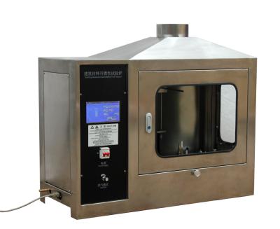China Touch Screen Control Type Flammability Testing Machine Of Building Materials for sale
