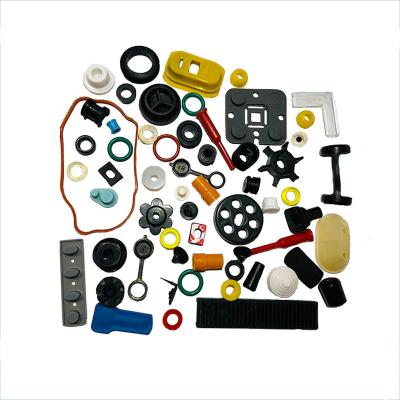 China FPM Rubber Injection Molding Parts Epdm Hnbr Silicone Compression Molding Service for sale