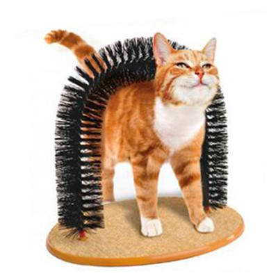 Chine OEM CAT141A Durable Interactive Cat Toy Mouse Self Grooming Massage Scratcher  PP, Plush+PP à vendre