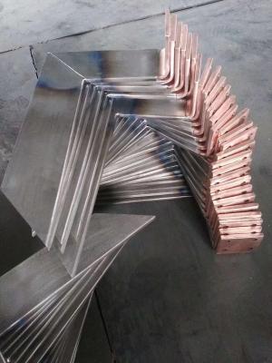 China Electrode Titanium Clad Copper Bar ASTM B432 GB/T12769-2003 Material Ti for sale