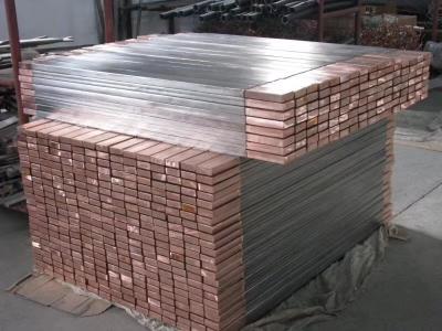 China Material T2 TU2 Titanium Copper Alloy , Thin Titanium Sheet ASTM B432 for sale