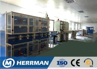 China Linha de produção máquina ótica do cabo de fibra ótica do motor de Siemens da proteção da fibra de 600MPM à venda
