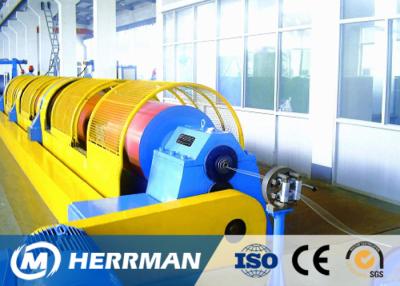 China Aluminum / Steel Wire Cable Machine Tubular Stranding Machine With Pay Off Stand for sale