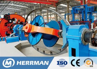 China Professional MV LV Cable Lay Up Machine Cage Type Stranding Line Siemens Motor for sale