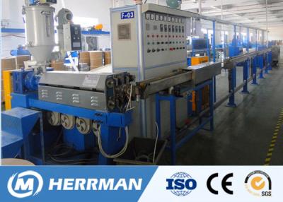 Chine 1000m / Ligne minimum machine d'extrudeuse de câble de PVC de vitesse pour 1.5-16mm2 avec le contrôle de PLC à vendre