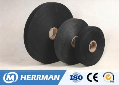 China Cinta semi conductora del material de algodón de revestimiento doble para el grueso del minuto del cable 0.30m m en venta
