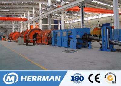 China Reinforced Flat Wire Rigid Armouring Machine Of Submarine Flexible Pipe Production Line for sale