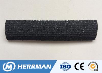 China High Voltage Black Conductive Tape Rubber Sector Cable Strip 9 - 35mm Thickness for sale