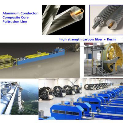 China Pultrusion Machine Line Wire Cable Machine 3.0KW 0.3 - 2.0 M/Min Pulling Speed for sale
