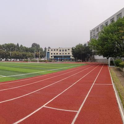 China Polyurethane Rubber Flooring Slipproof Synthetic Sports Flooring Track for sale