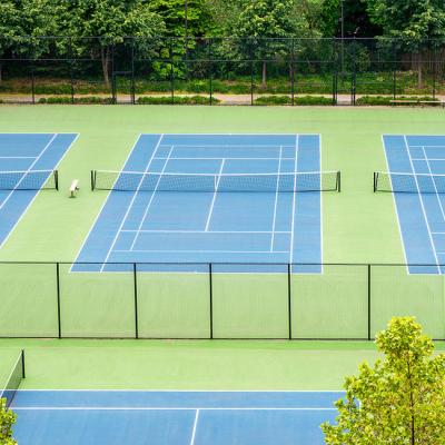 China Anti Slip Acrylic Sports Court Green Synthetic Turf Wear Resistant for sale