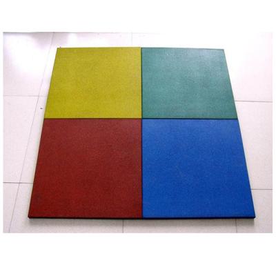 China Nontoxic Rubber Interlocking Floor Mats 3mm For Badminton Court And Tennis Court for sale