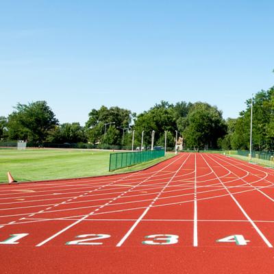 China IAAF Standard Stadium Athletic Synthetic Jogging Track Non-Toxic for sale