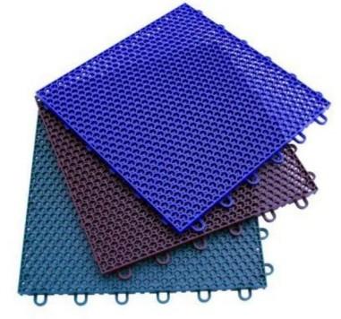 China Recyclable Anti Aging Interlocking Gym Mats Recyclable Basketball Court for sale