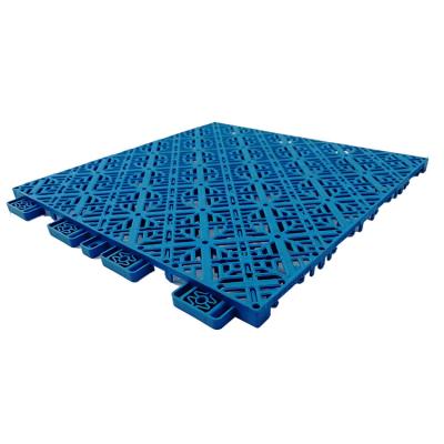 China 13mm Thickness Interlocking Basketball Flooring Sport Court Tiles For School for sale