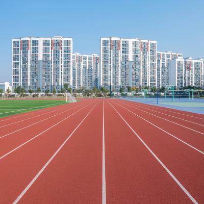 China Permeable Sandwich System Running Track Outdoor Sports Surfaces for sale